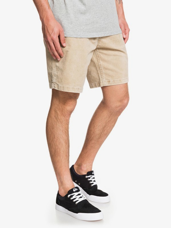 Finyl Vinyl Corduroy Shorts for Men EQYWS03566 Quiksilver