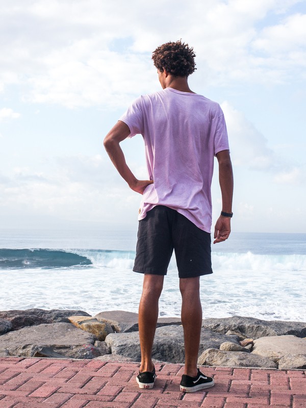 quiksilver, Twist Of Shadows 19" - Short para Hombre, BLACK (kvj0) 0 Twist Of Shadows 19" - Short para Hombre Negro EQYWS03567 Quiksilver