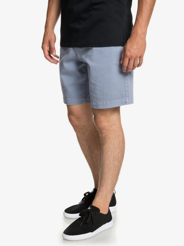 quiksilver, Twist Of Shadows 19" - Shorts for Men, STONE WASH (bkj0) 0 Twist Of Shadows 19" - Shorts for Men Blue EQYWS03567 Quiksilver