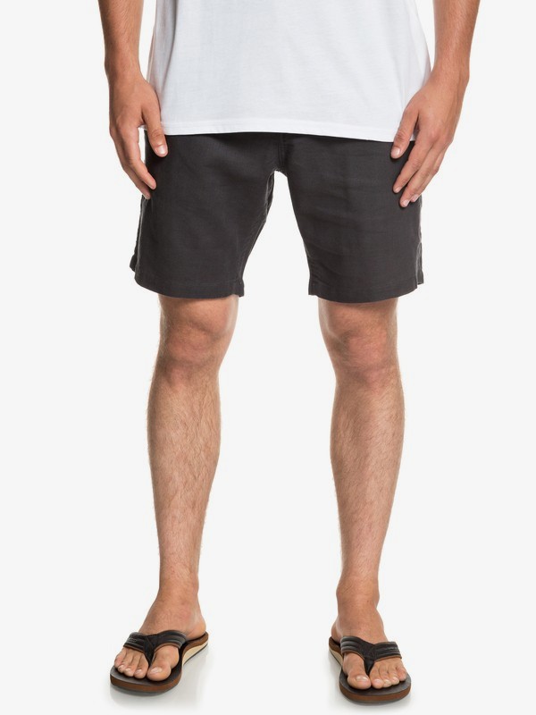 quiksilver, Manipesto 18" - Beachshorts for Men, TARMAC (kta0) 0 Manipesto 18" - Beachshorts for Men Black EQYWS03577 Quiksilver