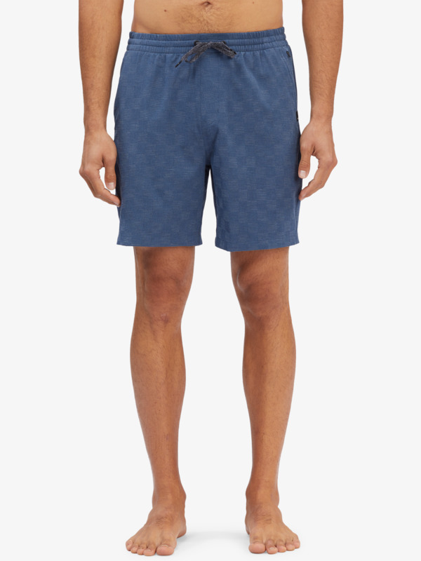 Elastic Checker 18" - Amphibian Board Shorts for Men  EQYWS03721