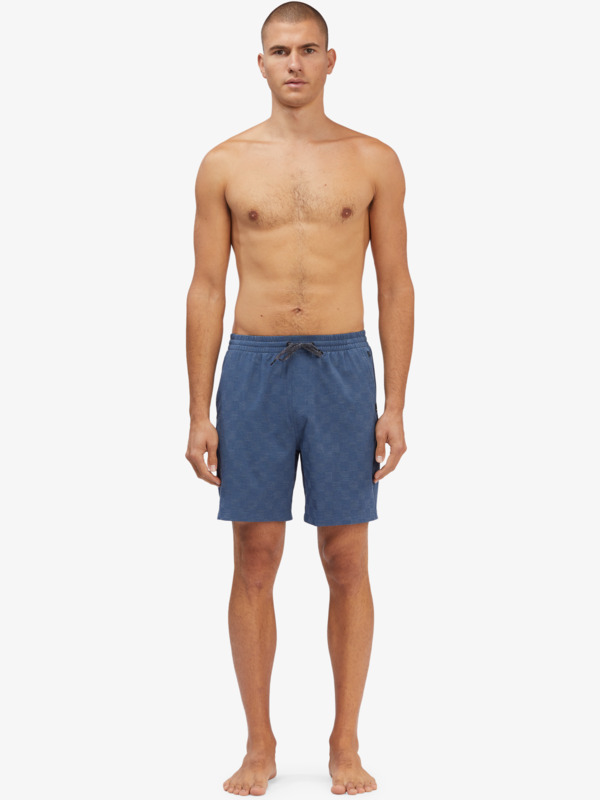 Elastic Checker 18" - Amphibian Board Shorts for Men  EQYWS03721