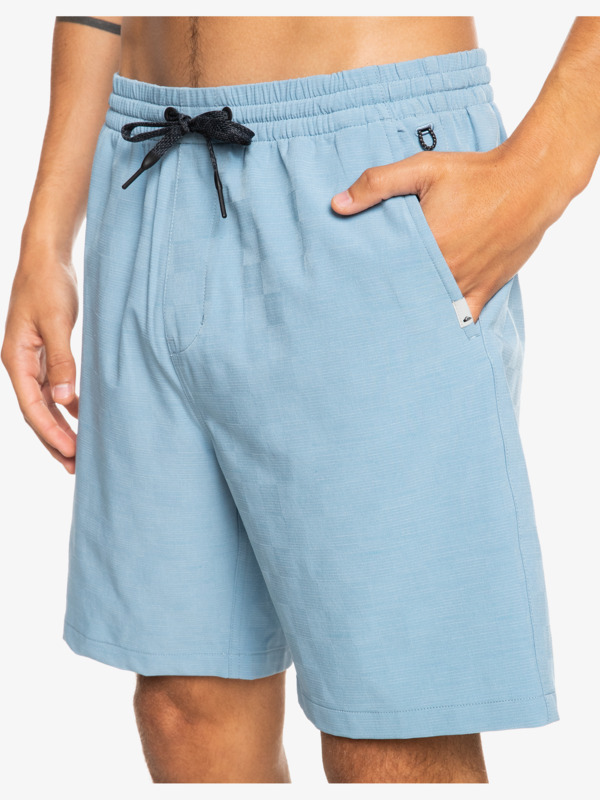 Elastic Checker 18" - Amphibian Board Shorts for Men  EQYWS03778