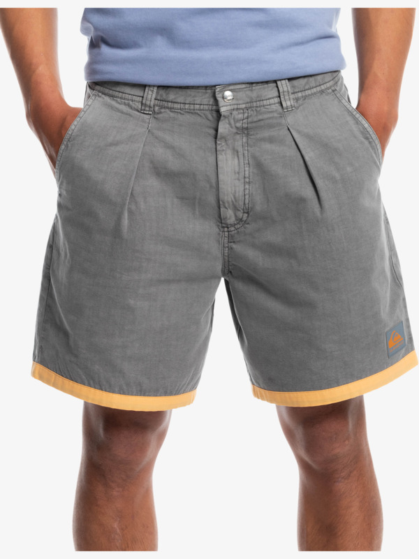 Quiksilver x Stranger Things The Mike 2022 - Pleated Shorts for Men  EQYWS03817