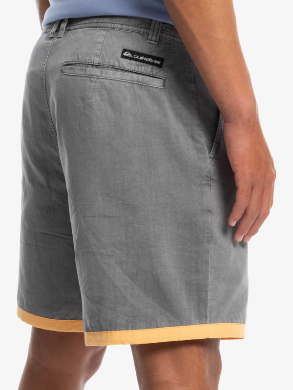 Quiksilver x Stranger Things The Mike 2022 - Pleated Shorts for Men  EQYWS03817