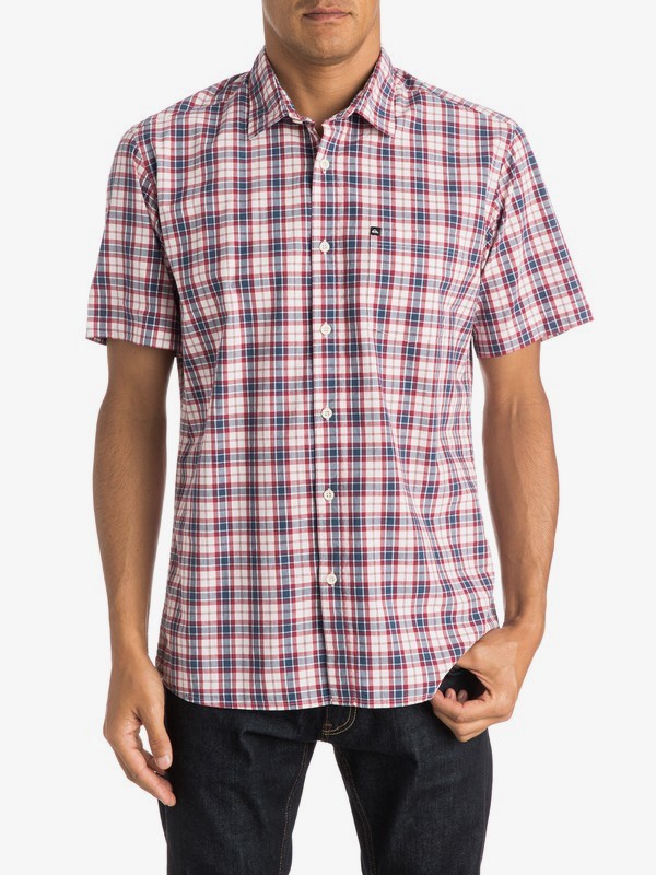 Everyday Check Short Sleeve Shirt 888701744351 | Quiksilver