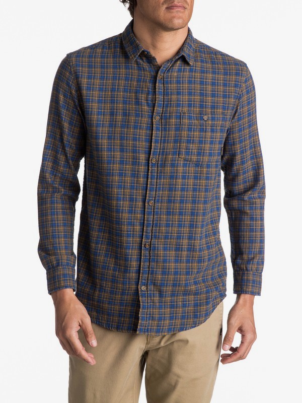 Phaser Setting Flannel Chemise à manches longues pour Homme Quiksilver