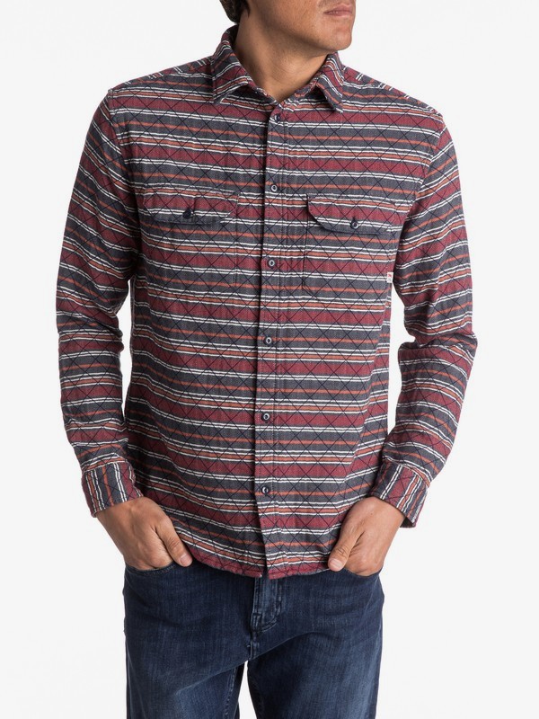 Rippa Down - Reversible Long Sleeve Over Shirt for Men EQYWT03540 ...