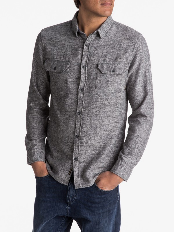 Double Jungle - Long Sleeve Shirt for Men | Quiksilver