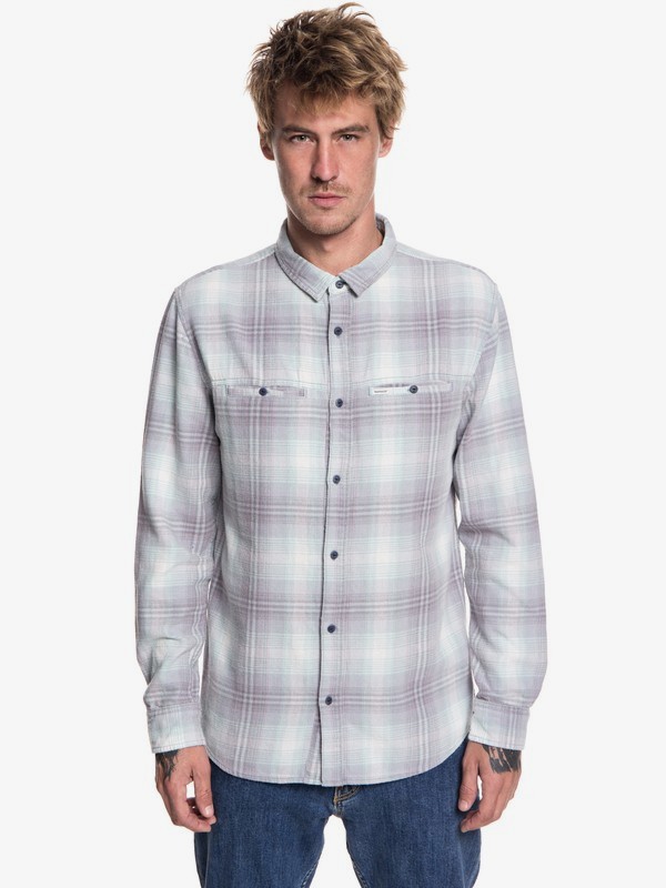quiksilver, Konga Pass - Camisa de manga larga para Hombre, BLEACHED KONGA PASS (ter1) 0 Konga Pass - Camisa de manga larga para Hombre Beige EQYWT03695 Quiksilver