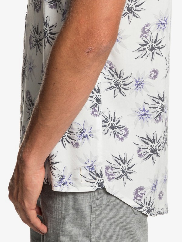 Fluid Geometric Camisa de Manga Corta para Hombre Quiksilver Fluid Geometric Camisa de Manga Corta para