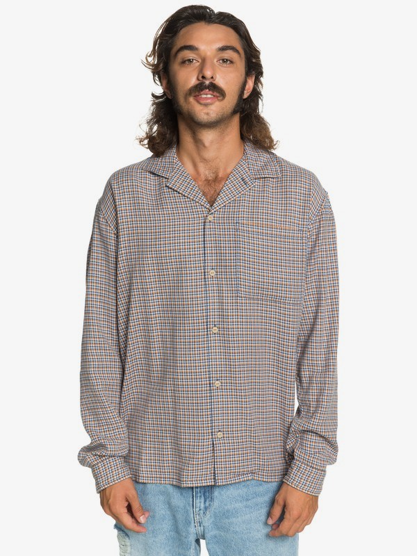 Originals - Chemise manches longues col cubain pour Homme | Quiksilver