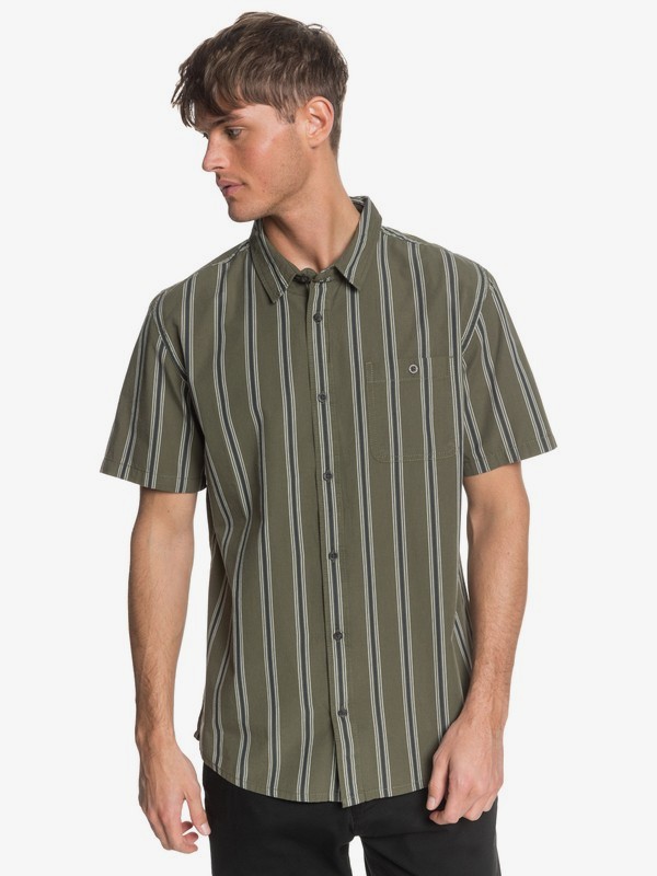 vertical stripe shirt men