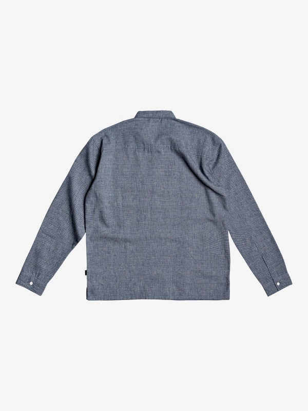 Mens Originals High Long Sleeve Camp Shirt Quiksilver