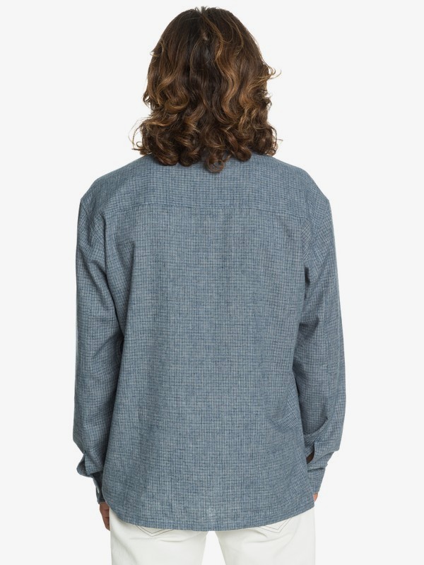 Mens Originals High Long Sleeve Camp Shirt Quiksilver