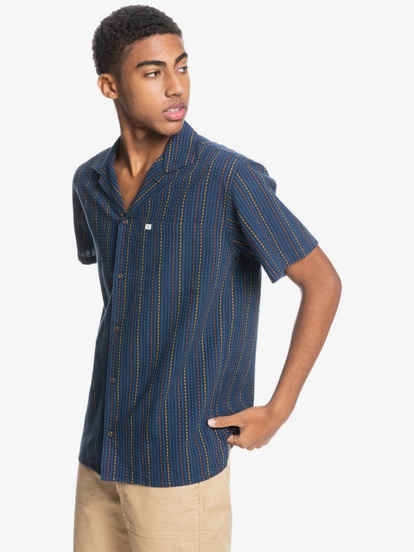 Caravan Stripe - Short Sleeve Shirt for Men  EQYWT04204