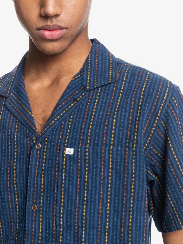 Caravan Stripe - Short Sleeve Shirt for Men  EQYWT04204