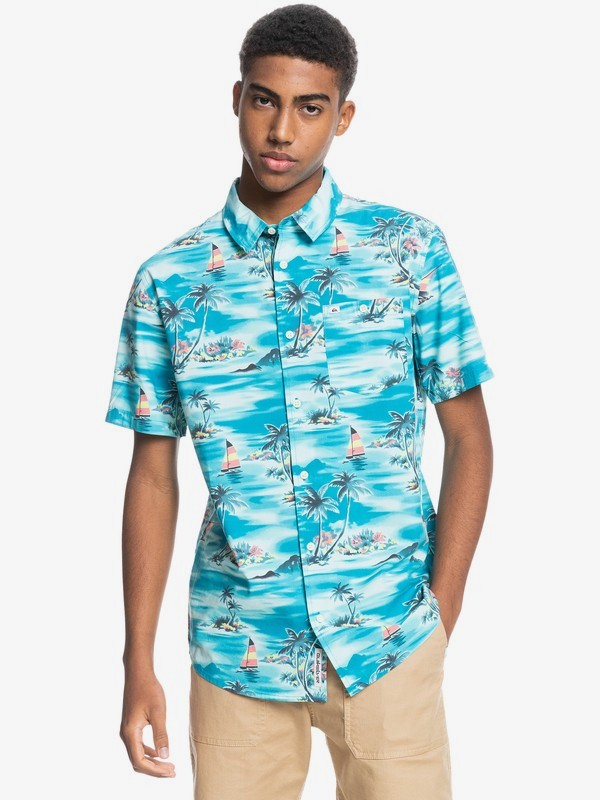 Island Hopper - Short Sleeve Shirt for Men | Quiksilver