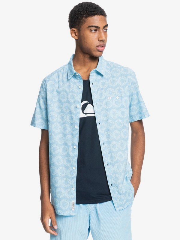 Sun Medallion - Short Sleeve Shirt for Men  EQYWT04208