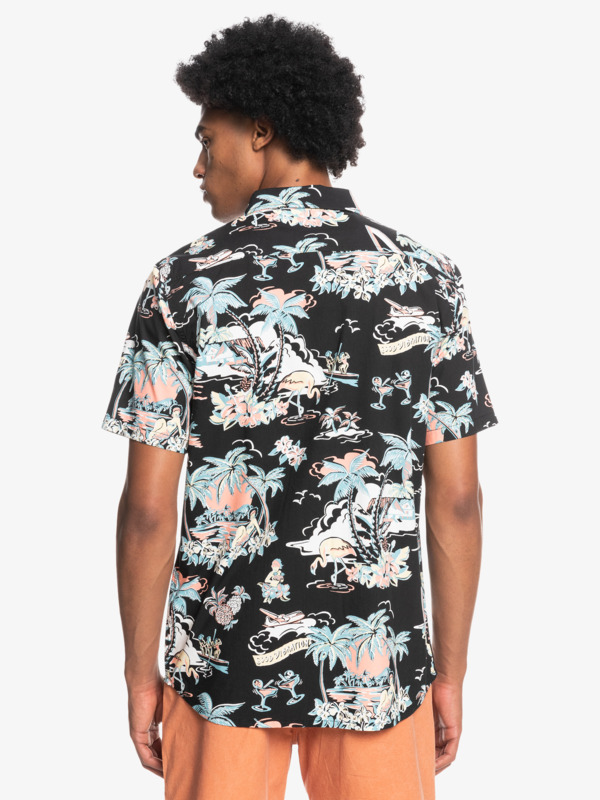 Mens Hotel Paradiso Short Sleeve Shirt | Quiksilver