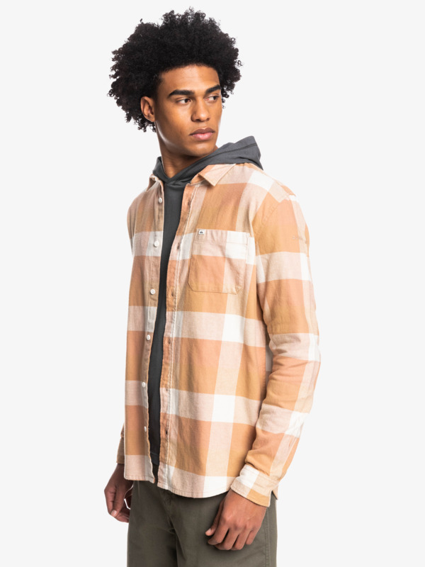 Motherfly - Long Sleeve Flannel Shirt for Men  EQYWT04330