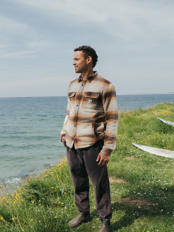 Camus - Long Sleeve Flannel Shirt for Men EQYWT04420