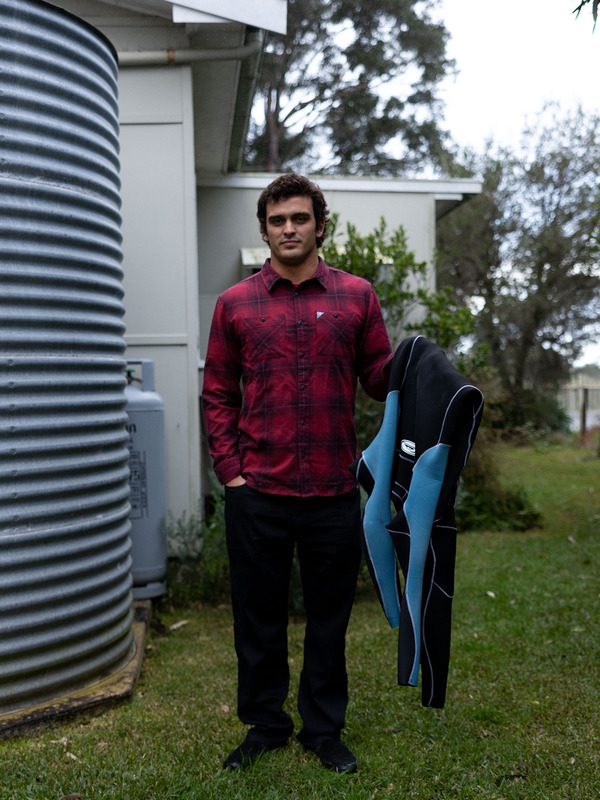 Saturn Plaid 2022 - Long Sleeve Shirt for Men EQYWT04449