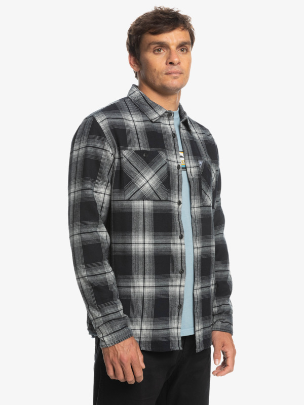 Saturn Plaid 2022 - Long Sleeve Shirt for Men  EQYWT04449