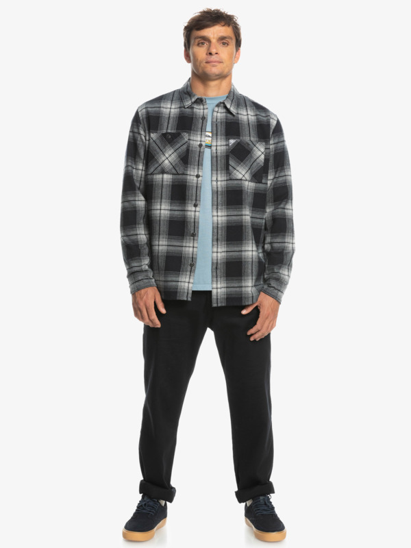 Saturn Plaid 2022 - Long Sleeve Shirt for Men  EQYWT04449