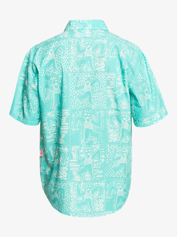 Quiksilver x Stranger Things Tribal Shirt 2022 - Short Sleeve Shirt for Men  EQYWT04451