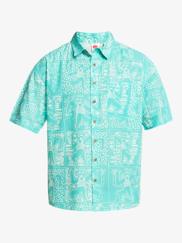 Quiksilver x Stranger Things Tribal Shirt 2022 - Short Sleeve Shirt for Men  EQYWT04451