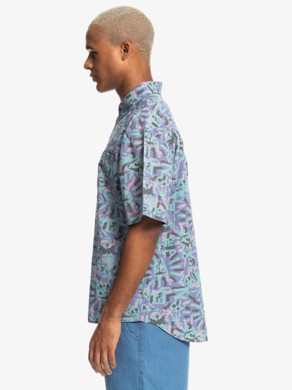 Quiksilver x Stranger Things The Lenora 2022 - Short Sleeve Shirt for Men EQYWT04454