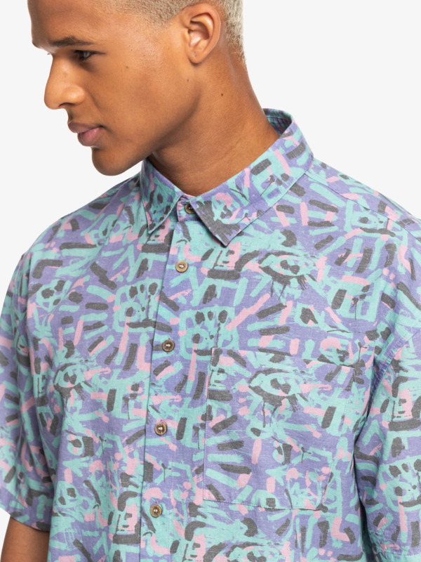 Quiksilver x Stranger Things The Lenora 2022 - Short Sleeve Shirt for Men EQYWT04454