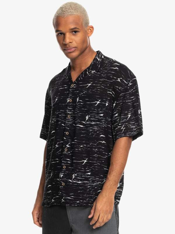 Quiksilver x Stranger Things Veinscose - Short Sleeve Shirt for Men EQYWT04455