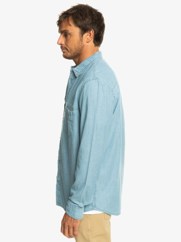 Authentic Paradise - Long Sleeve Denim Shirt for Men  EQYWT04471