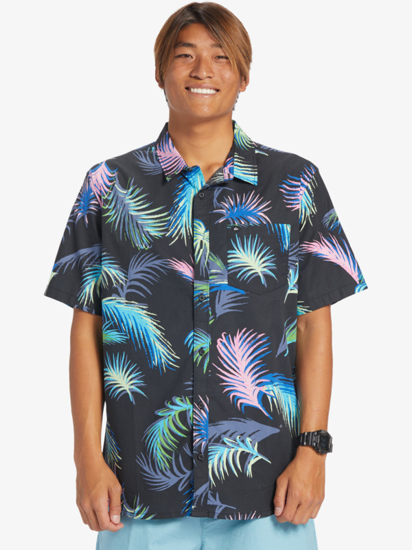 Tropical Glitch - Short Sleeve Shirt for Men  EQYWT04492