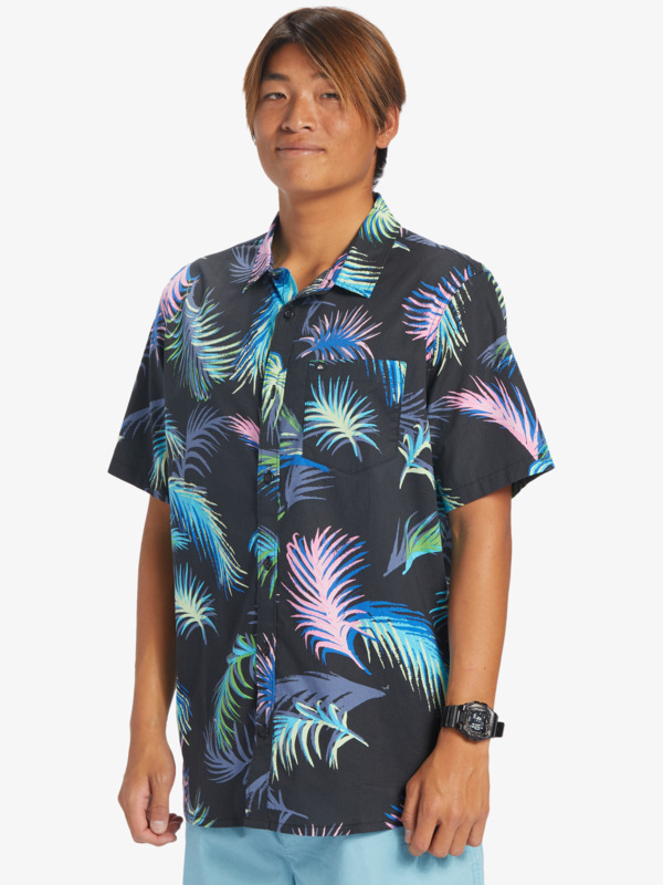 Tropical Glitch - Short Sleeve Shirt for Men  EQYWT04492