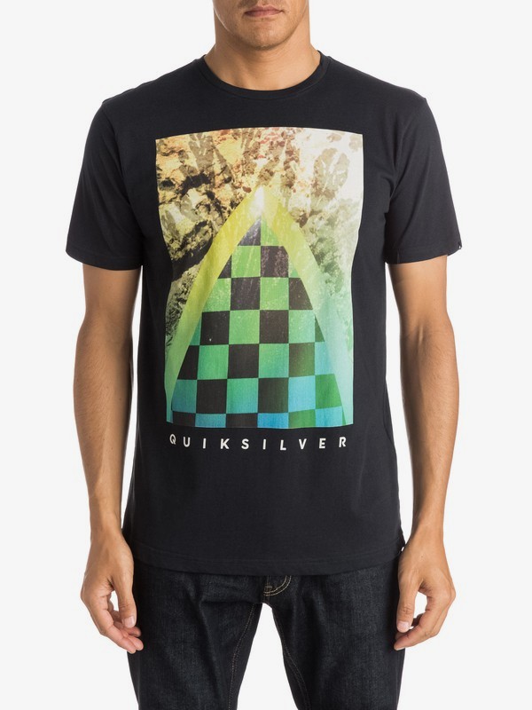 quiksilver, Classic Checker Channel - Camiseta, BLACK (kvj0) 0 Classic Checker Channel - Camiseta EQYZT03631 Quiksilver