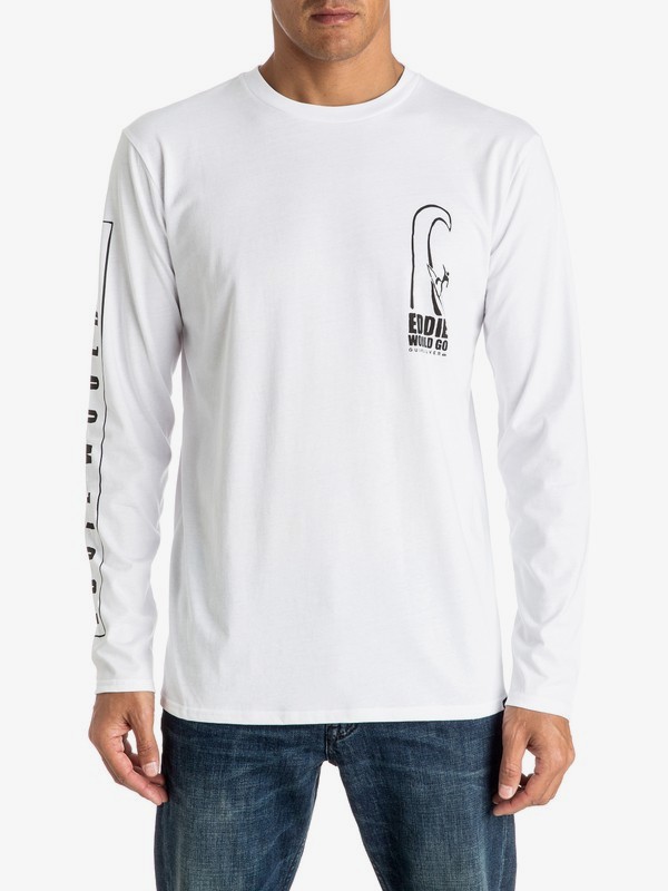 Eddie Would Go - Long Sleeve T-shirt 889351585615 | Quiksilver