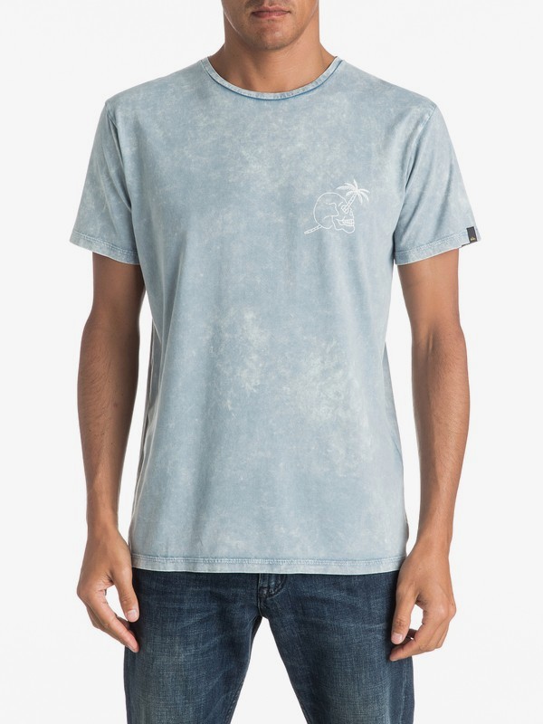 quiksilver skull t shirt