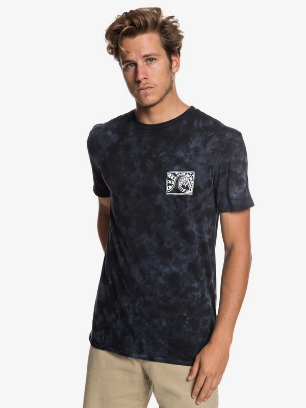 quiksilver, Футболка Bored In The Barrel, BLACK (kvj0) 0 Футболка Bored In The Barrel Черный EQYZT05215 Quiksilver