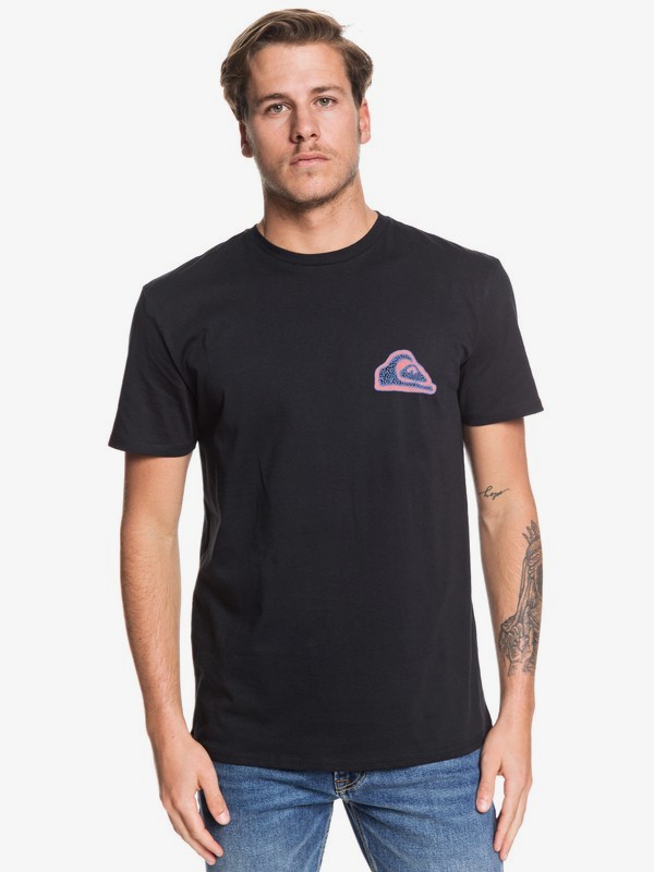quiksilver, Cult Trip - Camiseta para Hombre, BLACK (kvj0) 0 Cult Trip - Camiseta para Hombre Negro EQYZT05476 Quiksilver
