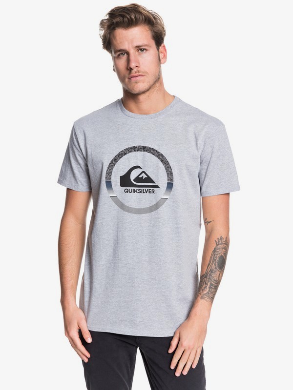 quiksilver, Snake Dreams - Camiseta para Hombre, ATHLETIC HEATHER (sgrh) 0 Snake Dreams - Camiseta para Hombre Gris EQYZT05481 Quiksilver