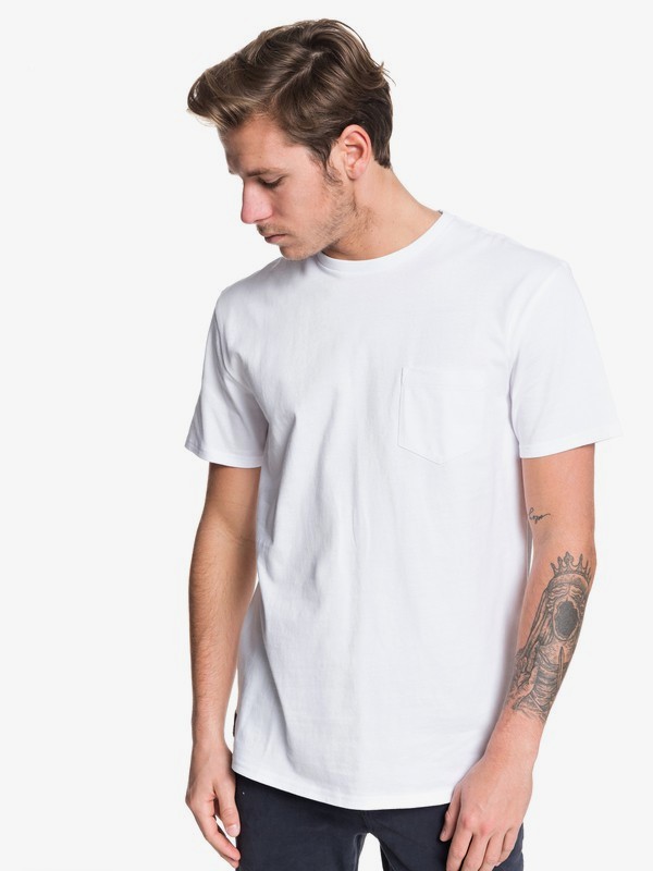 quiksilver, Warfare 1988 - T-Shirt for Men, WHITE (wbb0) 0 Warfare 1988 - T-Shirt for Men White EQYZT05717 Quiksilver