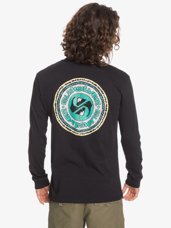 Stick Around Long Sleeve TShirt for Men Quiksilver