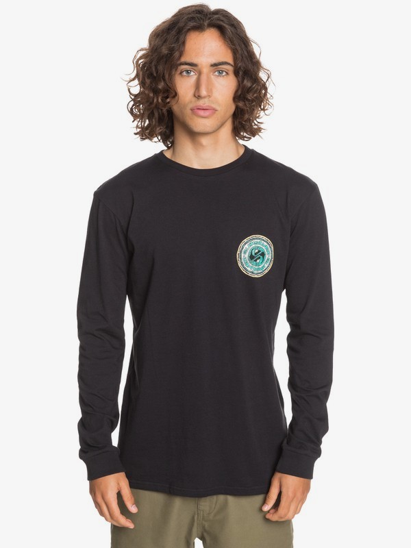 Stick Around Long Sleeve TShirt for Men Quiksilver