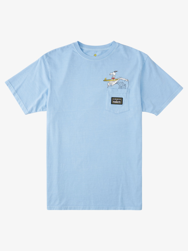 Peanuts Wave Tshirt voor Heren Quiksilver