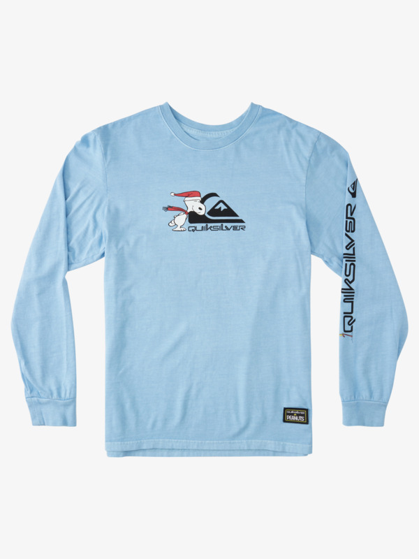 Peanuts Snoopy Smile Long Sleeve TShirt for Men Quiksilver