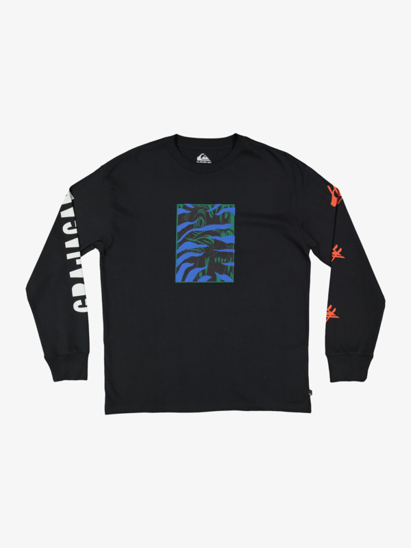 Mens GLand Art Organic Long Sleeve TShirt Quiksilver
