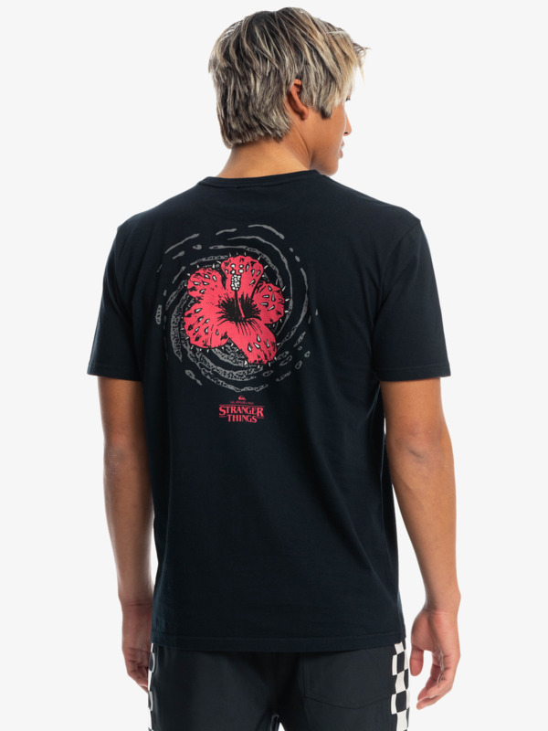 Quiksilver x Stranger Things Hellbiscus 2022 - T-Shirt for Men  EQYZT07179